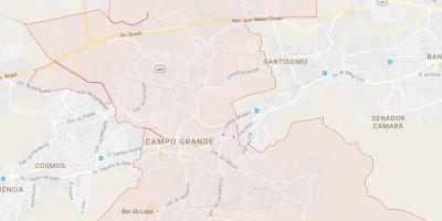 Χάρτης της Campo Grande