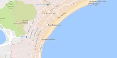Χάρτης της Copacabana