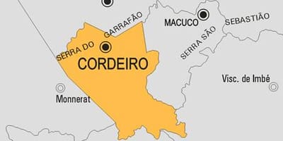 Χάρτης της Cordeiro δήμο