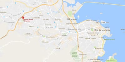 Χάρτης της Engenhão