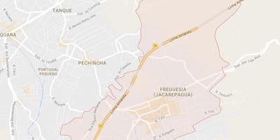 Χάρτης της Freguesia de Γακαρεπαγβα