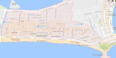 Χάρτης της Ipanema