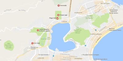 Χάρτης της Lage πάρκο