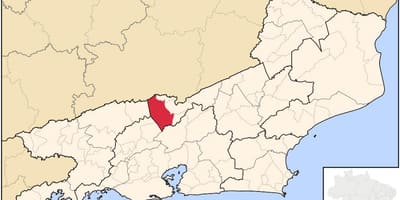 Χάρτης της Paraíba do Sul