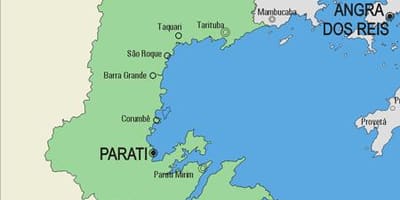Χάρτης της Parati δήμο