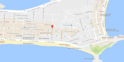 Χάρτης της quartier γκέι Ρίο ντε Τζανέιρο