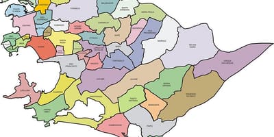 Χάρτης της Quartiers Niterói