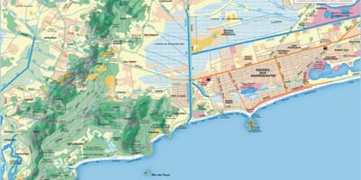 Χάρτης της Reserva παραλία