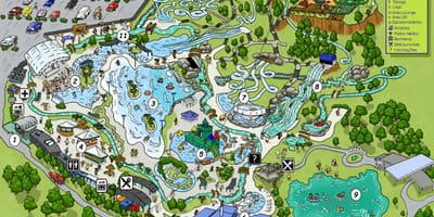 Χάρτης της Rio Water Planet