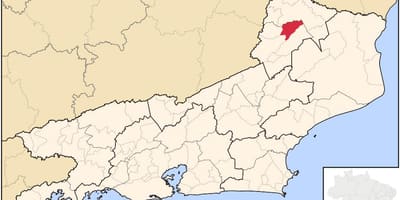 Χάρτης του São José de Ubá