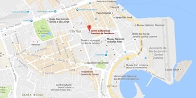 Χάρτης του Sao Francisco da Penitencia