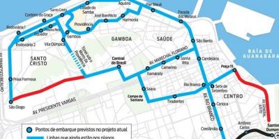 Χάρτης της VLT Carioca