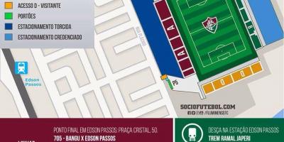 Χάρτης της στάδιο Giulite Coutinho